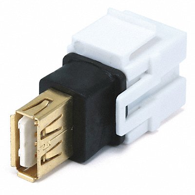 Datacom Jack USB2.0A(F/F) Flush Wht MPN:6561