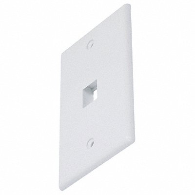 WallPlate Blank Keystone 1 Hole White MPN:6725