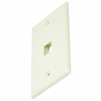 WallPlate Blank Keystone 1 Hole Ivory MPN:6726