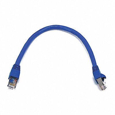 Patch Cord Cat 6A Booted Blue 1 ft. MPN:5898