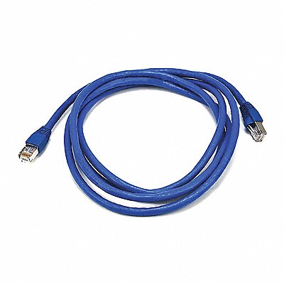 Patch Cord Cat 6A Booted Blue 7.0 ft. MPN:5901