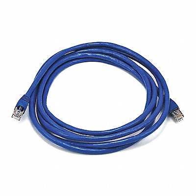 Patch Cord Cat 6A Booted Blue 10 ft. MPN:5902