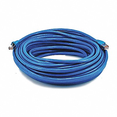 Patch Cord Cat 6A Booted Blue 75 ft. MPN:5906