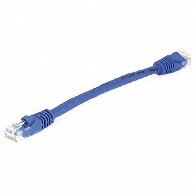 Patch Cord Cat 6 Booted Blue 0.5 ft. MPN:7499