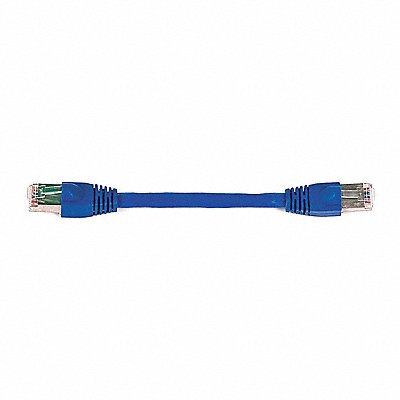 Patch Cord Cat 6A Booted Blue 0.5 ft. MPN:8600