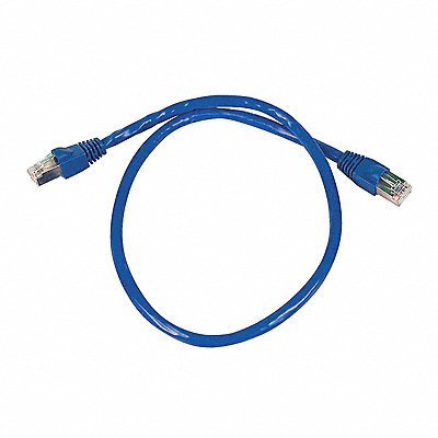 Patch Cord Cat 6A Booted Blue 2.0 ft. MPN:8601