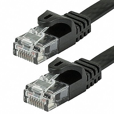 Patch Cord Cat 5e Flexboot Black 0.5 ft. MPN:9544