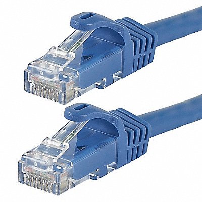 Patch Cord Cat 6 Flexboot Blue 0.5 ft. MPN:9789