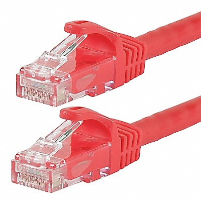 Patch Cord Cat 6 Flexboot Red 0.5 ft. MPN:9816