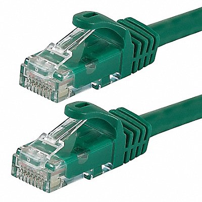 Patch Cord Cat 6 Flexboot Green 0.5 ft. MPN:9843