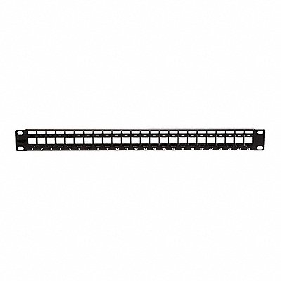 Rackmount Keystone Jack Panel 24 Ports MPN:7260