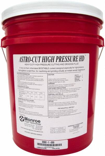 Cutting & Grinding Fluid: 5 gal Pail MPN:0060-1-050