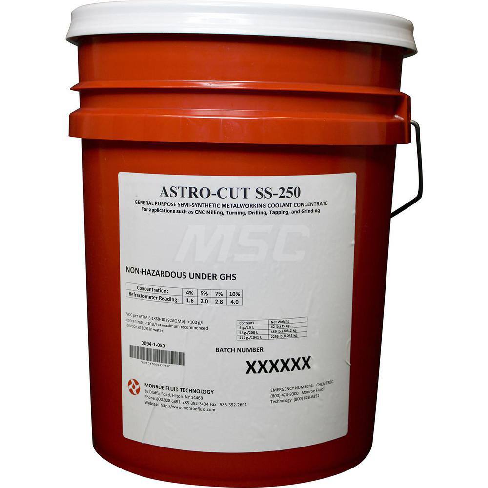 Cutting & Grinding Fluid: 5 gal Bucket MPN:0094-1-050