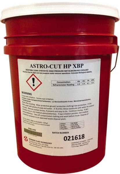 Cutting & Grinding Fluid: 5 gal Pail MPN:0168-1-050