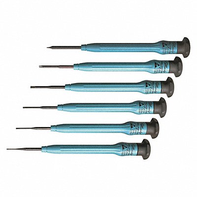 Fixed ESD Slot Screwdriver Set 6 Pc MPN:58-0316