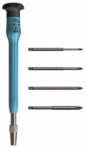 Screwdriver Set: 5 Pc, JIS & Phillips MPN:58-0300