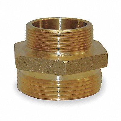 Fire Hose Adapter 2 NPT 2-1/2 NH MPN:358-2062521