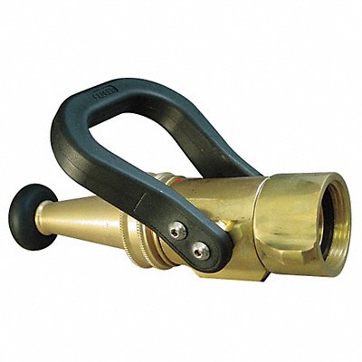 Fire Hose Nozzle 1-1/2 in Brass MPN:526-1512