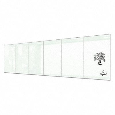 Dry Erase Board Magnetic Wall Mnt White MPN:GWD624-GLOSSWHITE