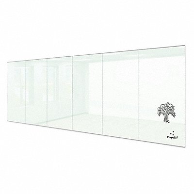 Dry Erase Board Magnetic Wall Mnt White MPN:GWD824-GLOSSWHITE