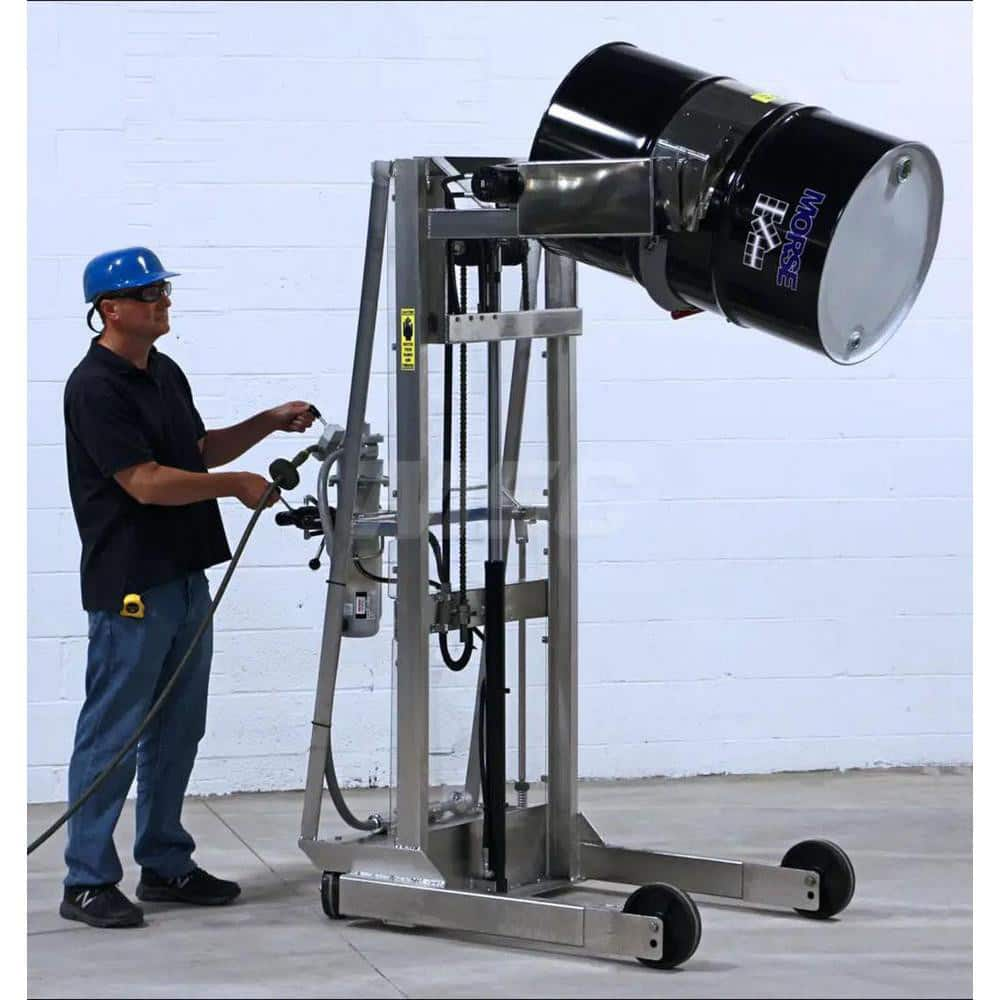 Drum Pourer: (1) 55 gal Drum, 800 lb Capacity MPN:510SS-114