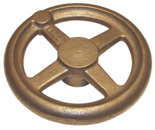 Spoked Straight Handwheel: Plain Finish MPN:HW-14A