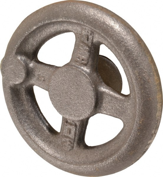 Spoked Straight Handwheel: Cast Iron, Plain Finish MPN:HW-4