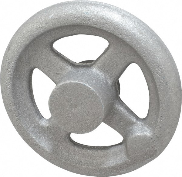 Spoked Straight Handwheel: Aluminum, Plain Finish MPN:HW-4A