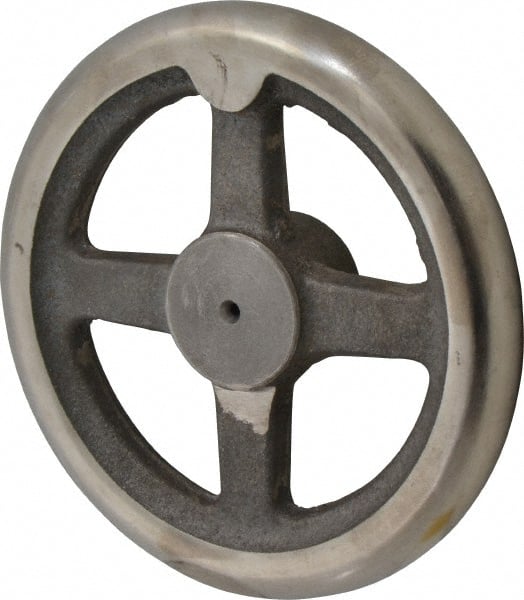 Spoked Straight Handwheel: Cast Iron, Plain Finish MPN:HW-6