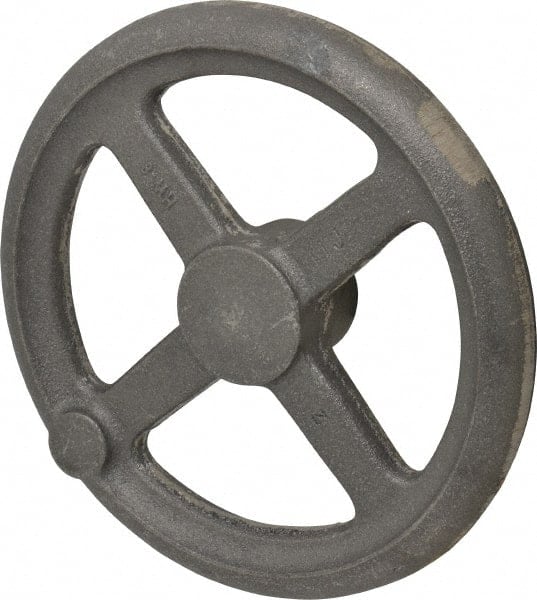 Spoked Straight Handwheel: Cast Iron, Plain Finish MPN:HW-8