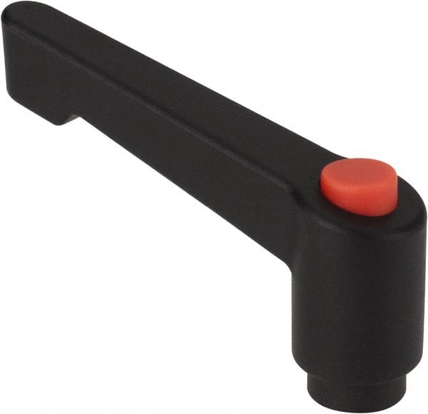 A-Tapped Adjustable Clamping Handle: 3/8-16 Thread, 0.79