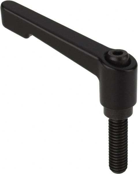 Stud Adjustable Clamping Handle: 1/4-20 Thread, 0.53