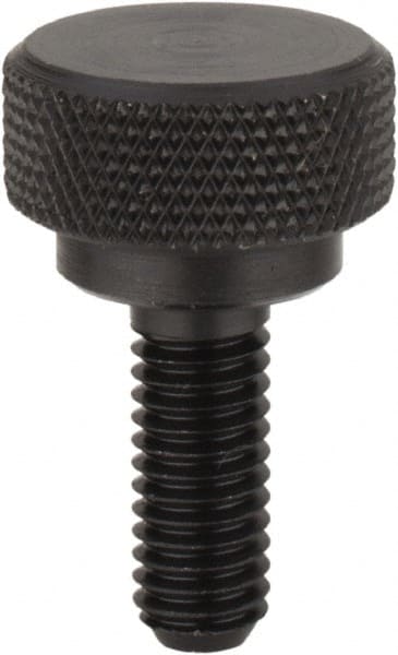 C-12L14 Steel Thumb Screw: 1/4-20, Knurled Head MPN:3407