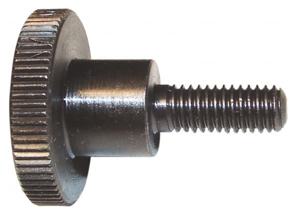 C-1018 Steel Thumb Screw: M3 x 0.5, Knurled Head MPN:361203016