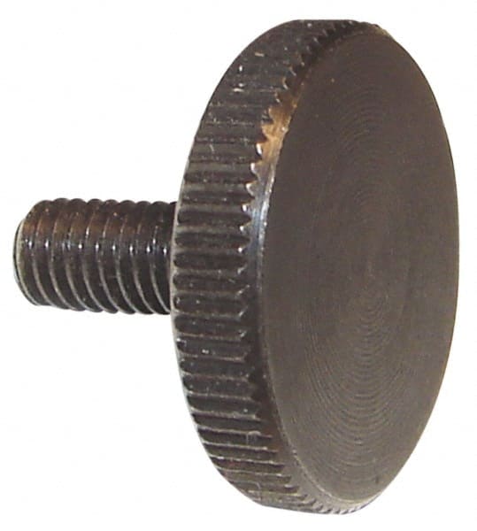 C-1018 Steel Thumb Screw: M3 x 0.5, Knurled Head MPN:521203010