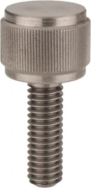 303 Stainless Steel Thumb Screw: 1/4-20, Knurled Head MPN:PS-25SS