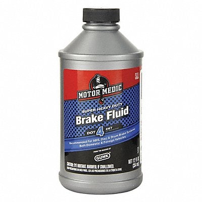 Brake Fluid 12 oz Size Plastic Bottle MPN:M4512/6