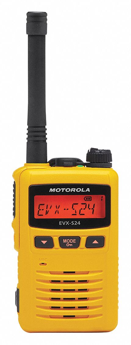 Portable Two Way Radio UHF 403 - 470 MHz MPN:EVX-S24-G6-3  YELLOW