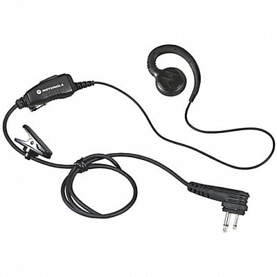 Ear Loop Earpiece Black Two Pin C-Style MPN:HKLN4604B