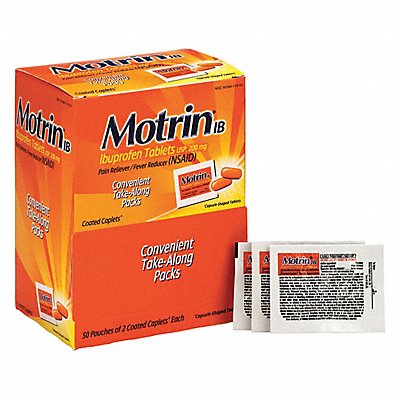 Motrin Pain Relief Tablet 200mg MPN:13367