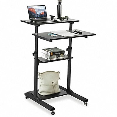 Adjustable Rolling Computer Desk MPN:MI-7940B