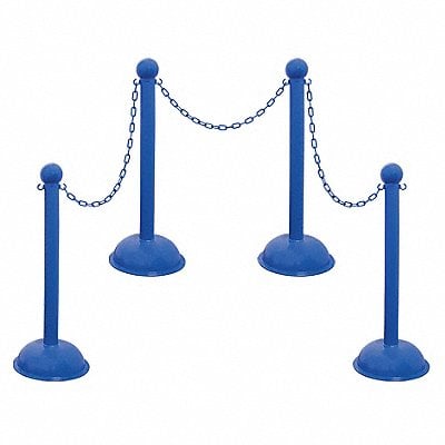 Heavy Duty Stanchion and Chain Kit MPN:71306-4