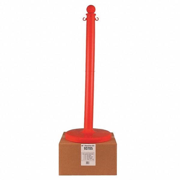 Stanchion Post Dia 2-1/2 Red MPN:93705