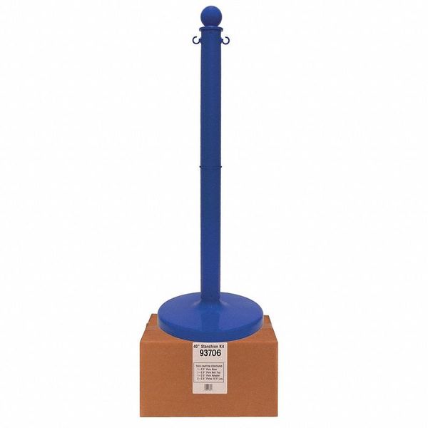 Stanchion Post Dia 2-1/2 Blue MPN:93706