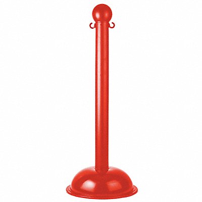 E1219 Heavy Duty Stanchion 41 in H Red PK4 MPN:99905-4