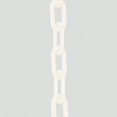 E1220 Plastic Chain 3/4 In x 50 ft White MPN:00001-50