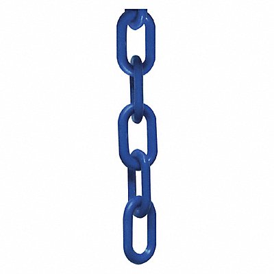 Plastic Chain 1-1/2 Size 25 ft L Blue MPN:30006-25