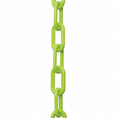 Plastic Chain 1-1/2 Inx50ft Safety Green MPN:30014-50