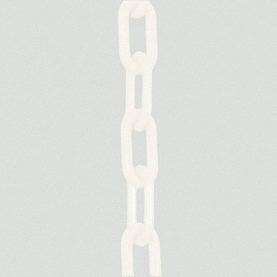 E1222 Plastic Chain 2 In x 100 ft White MPN:50001-100