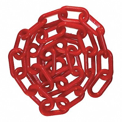 Plastic Chain Polyethylene Red 100 ft. MPN:51005-100